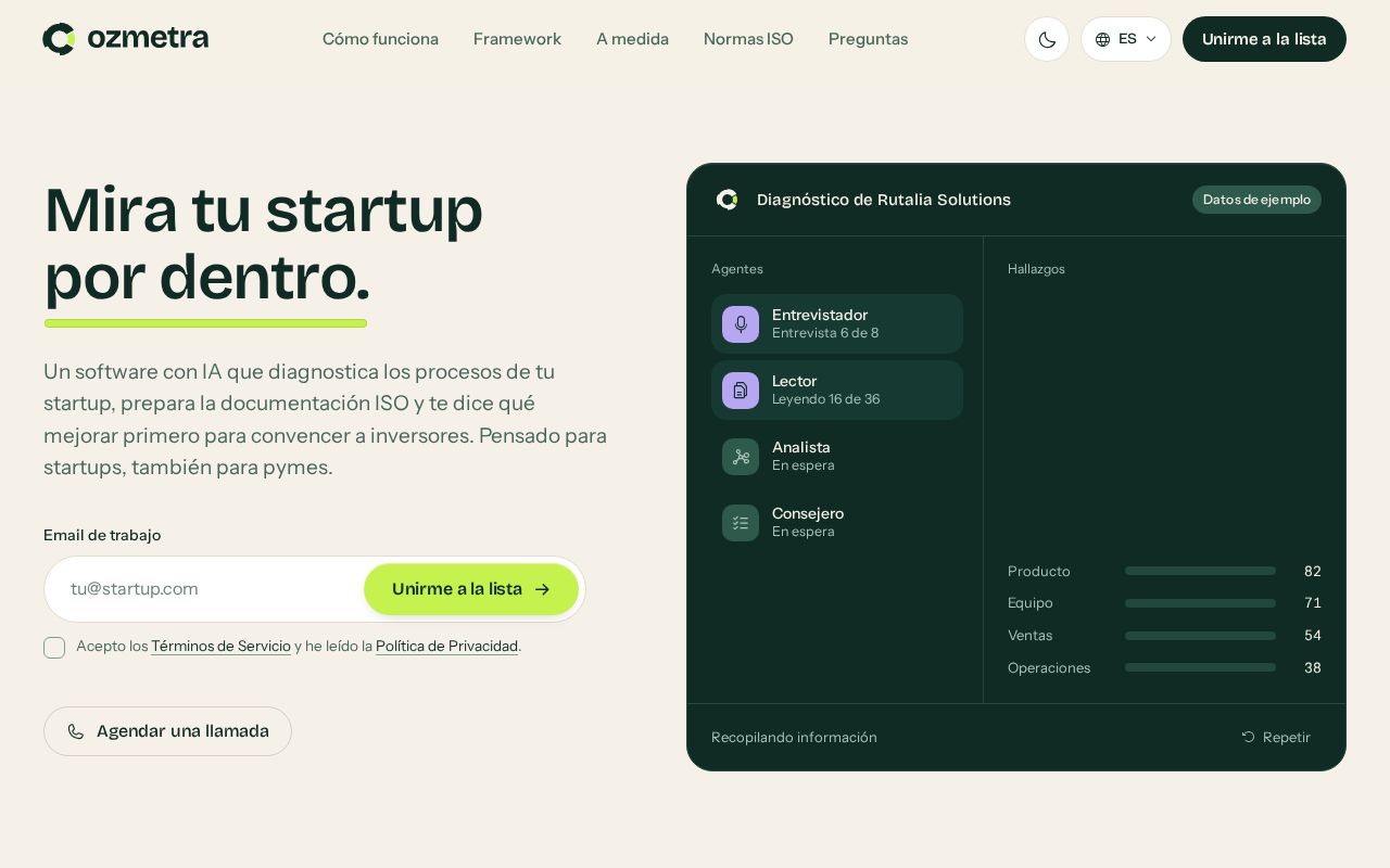 Preview of Landing Page V1