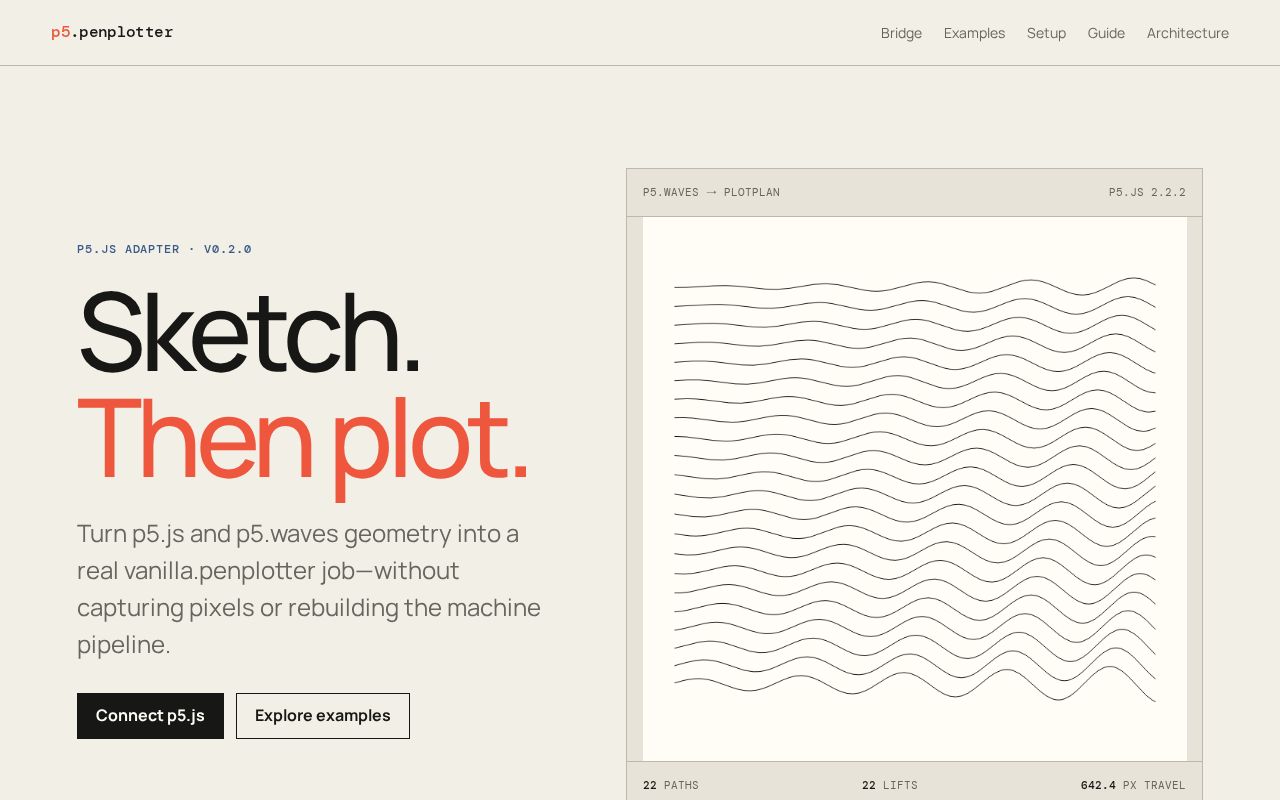 Preview of P5 Penplotter