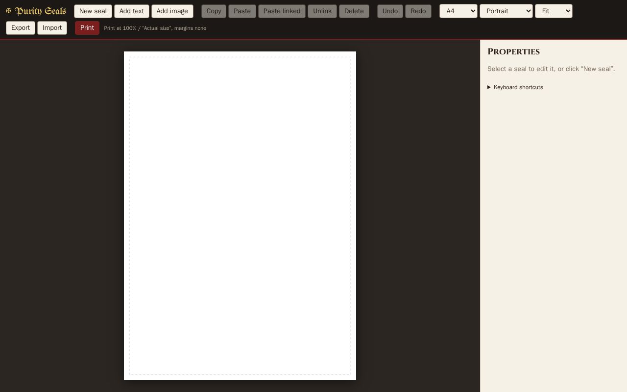 Preview of Purity Seal Decorator