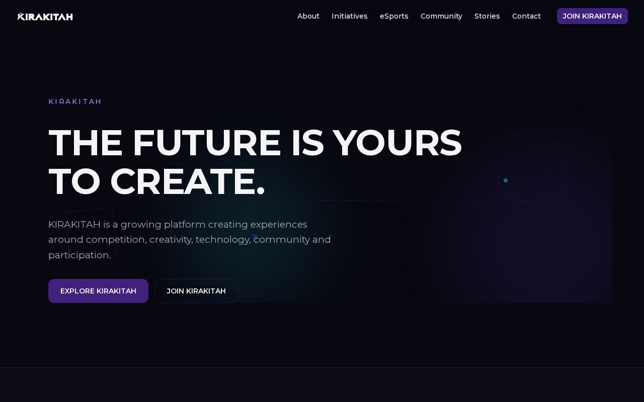 Preview of Kirakitah Website