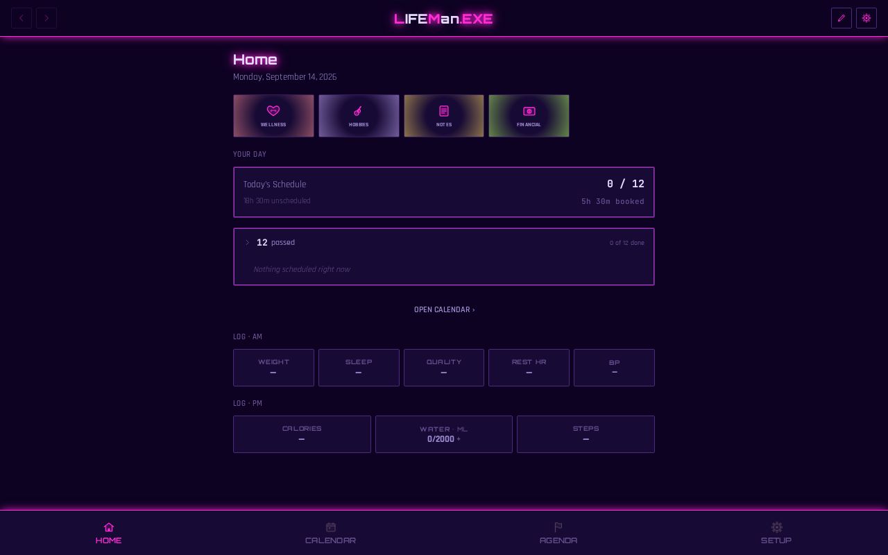 Preview of Lifemanager