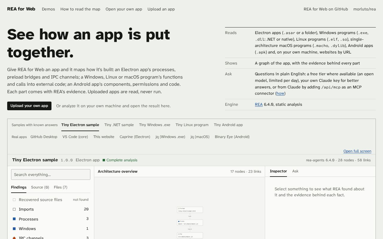 Preview of REA For Web