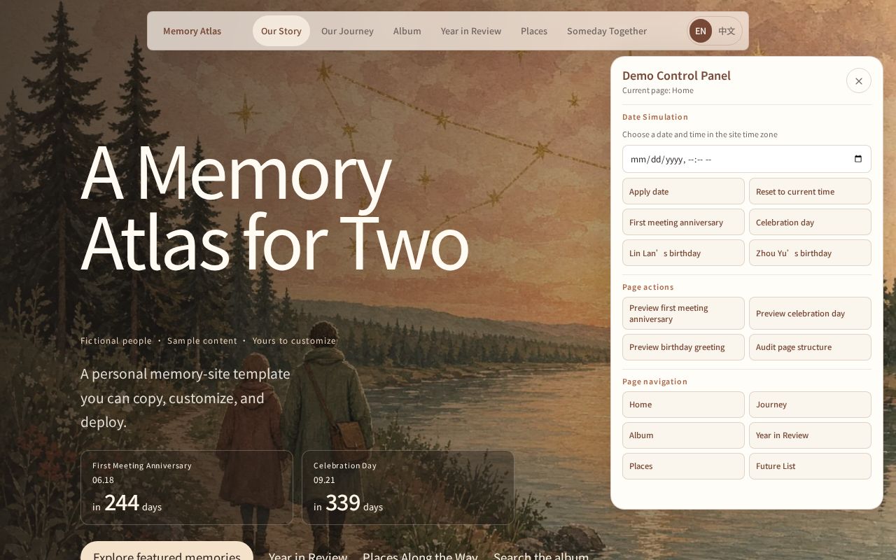 Preview of Astro Memory Atlas