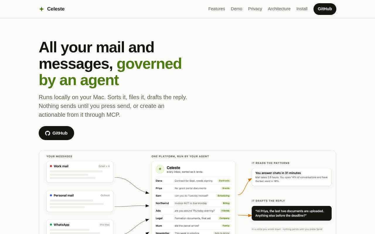 Preview of Messaging Agent