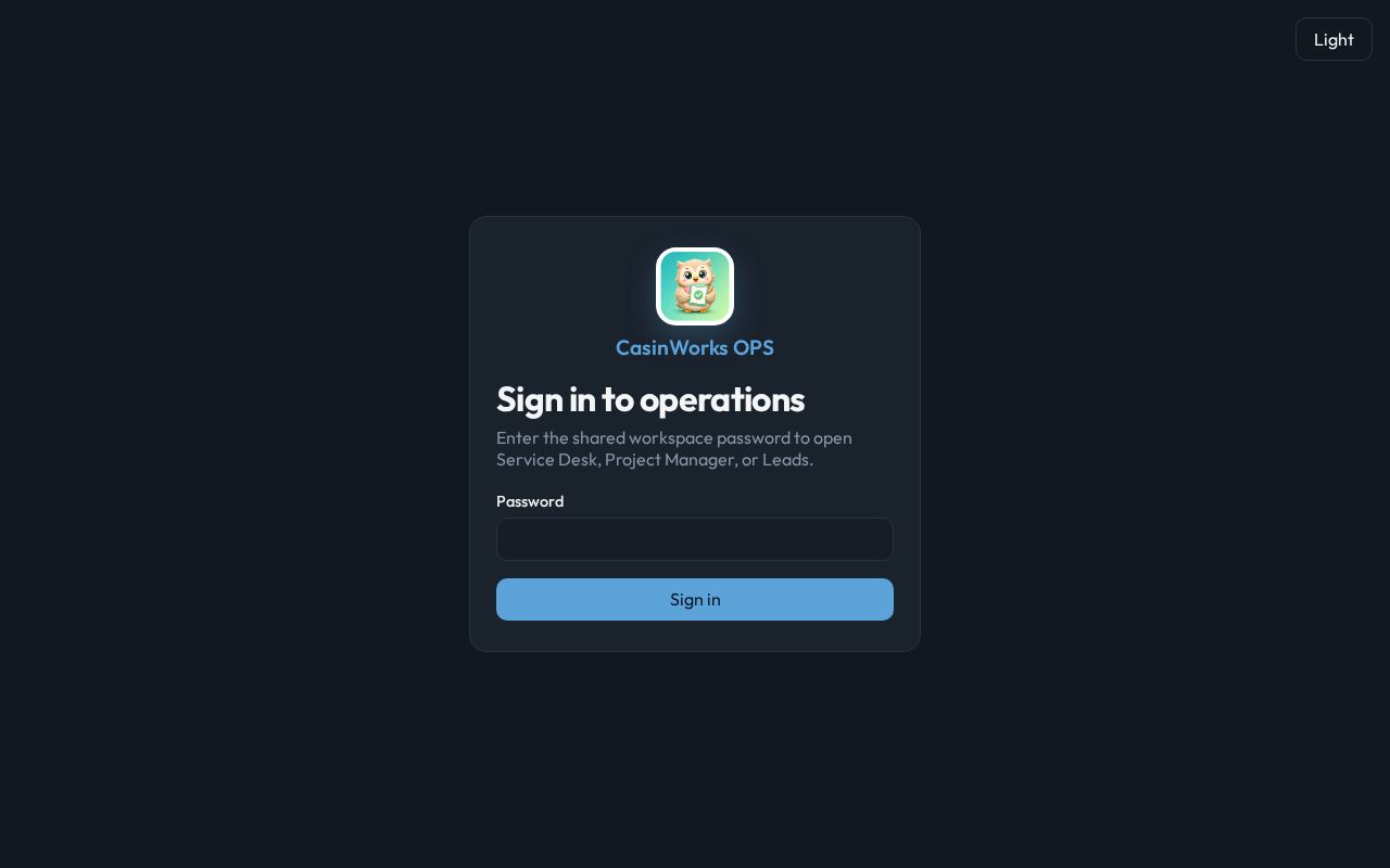 Preview of CasinTicketingSystem