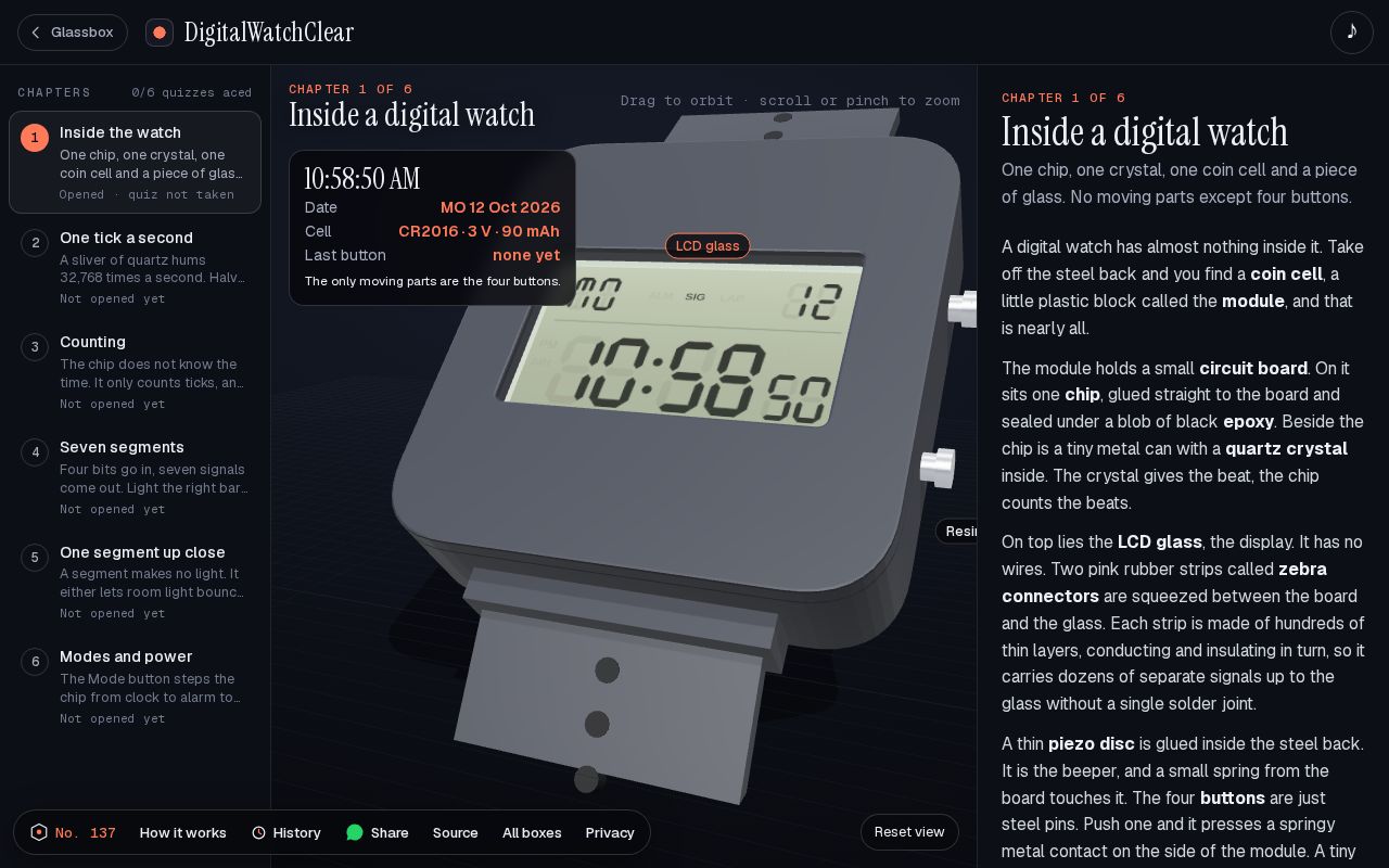 Preview of DigitalWatchClear: How does a digital watch work?