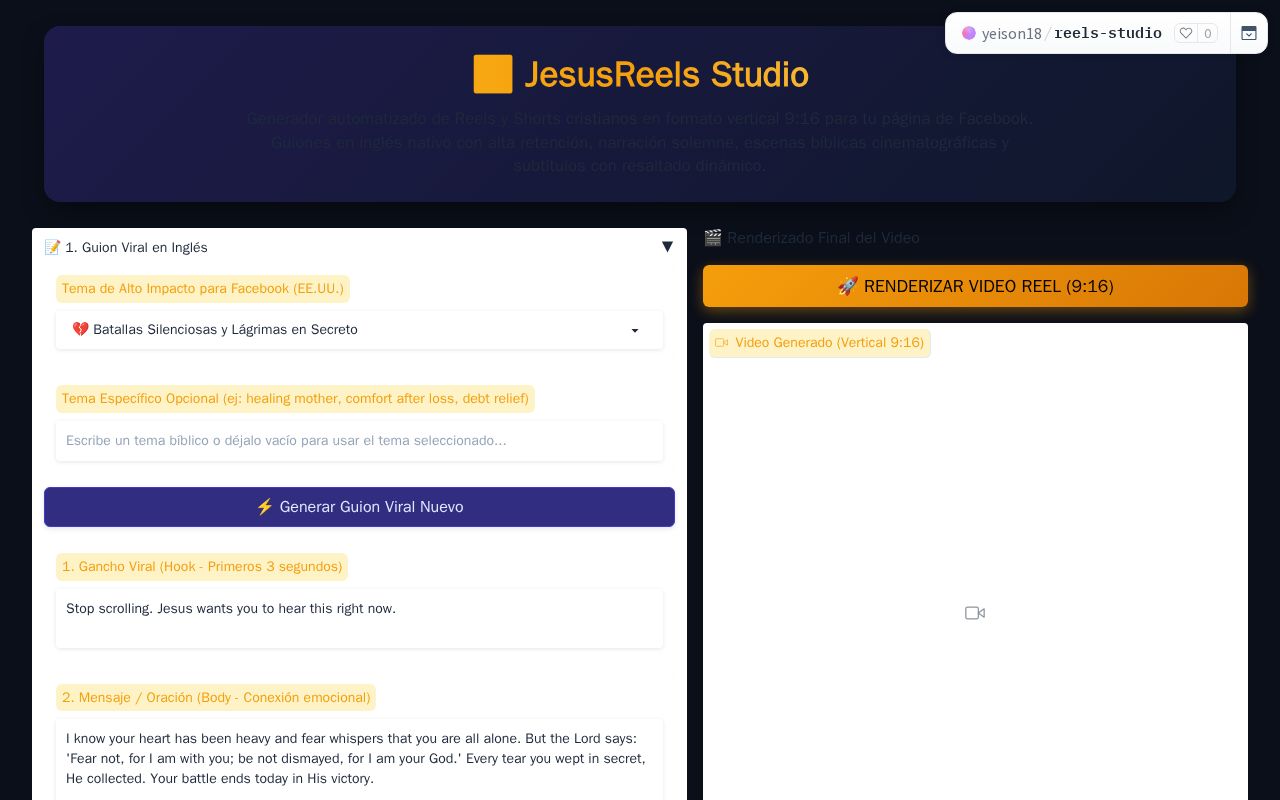 Preview of Jesus Reels Studio