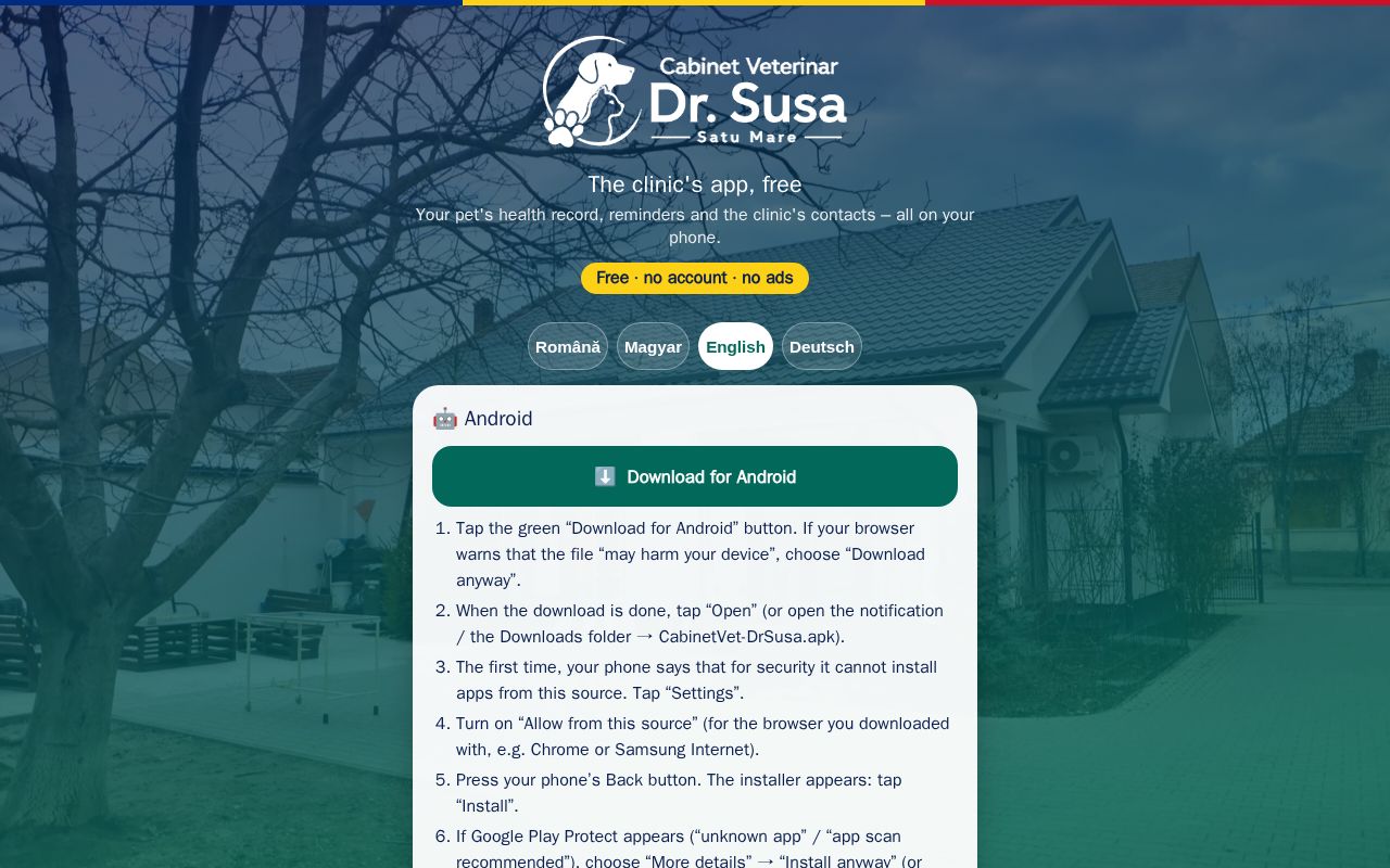 Preview of Cabinet Veterinar Dr. Ioan Susa