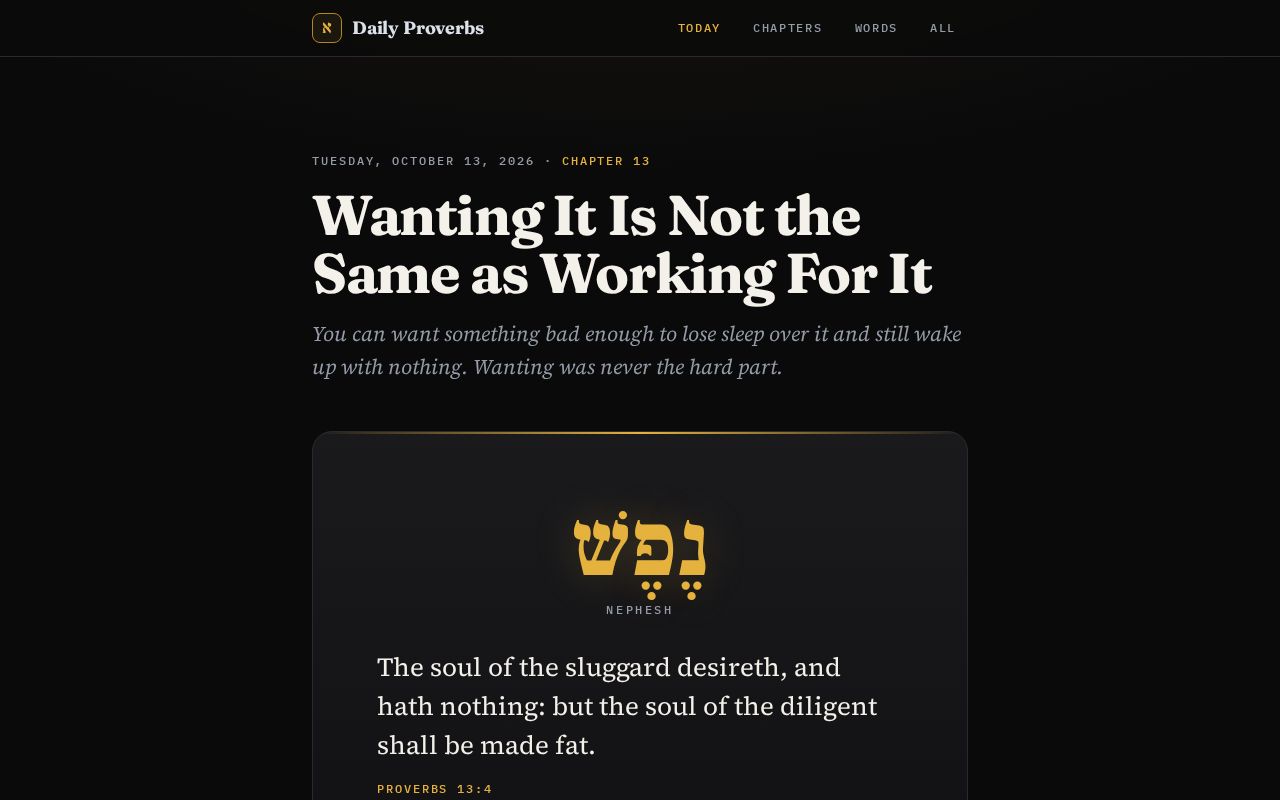 Preview of Proverbs Study