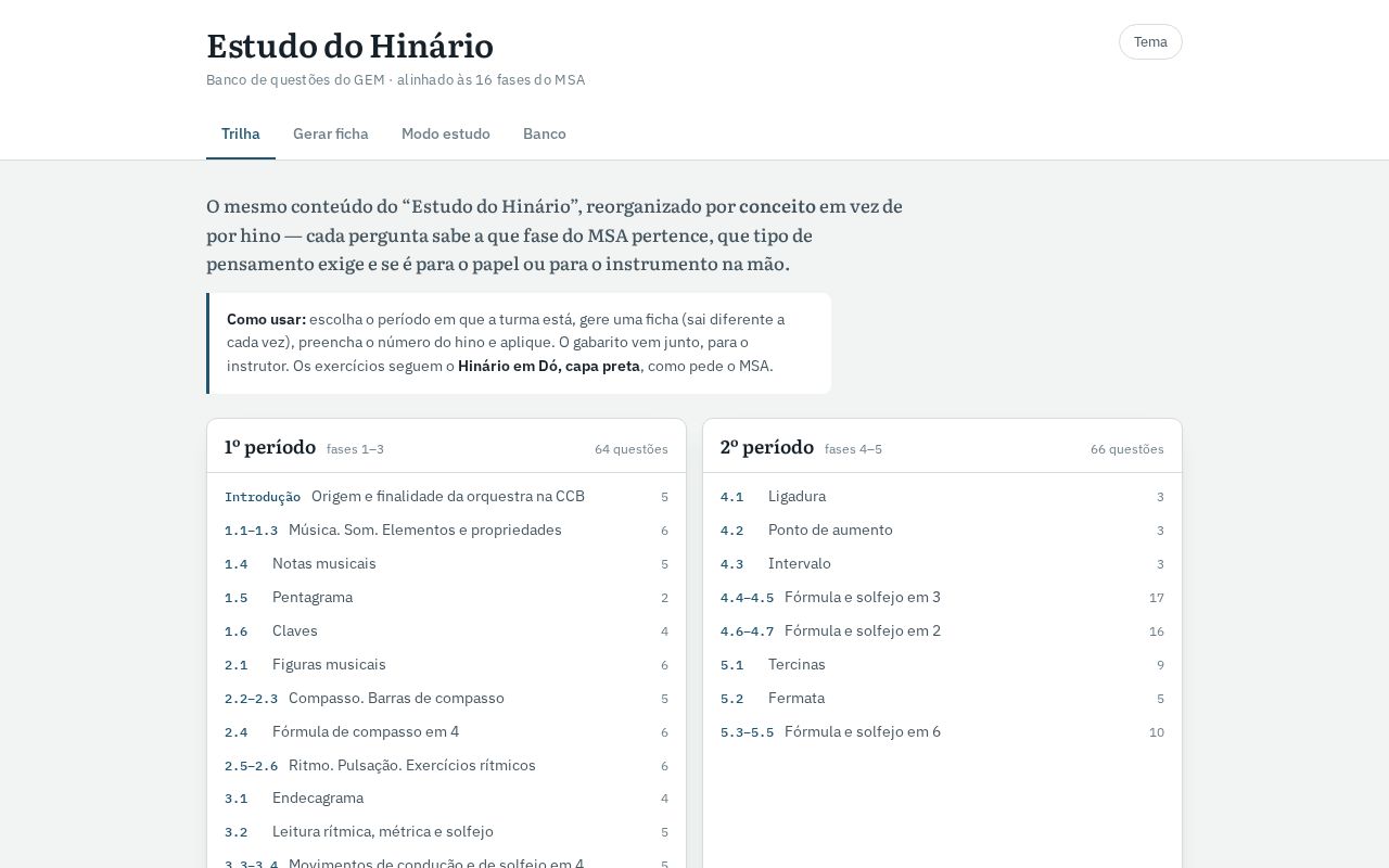 Preview of Ccb Estudo Hinario