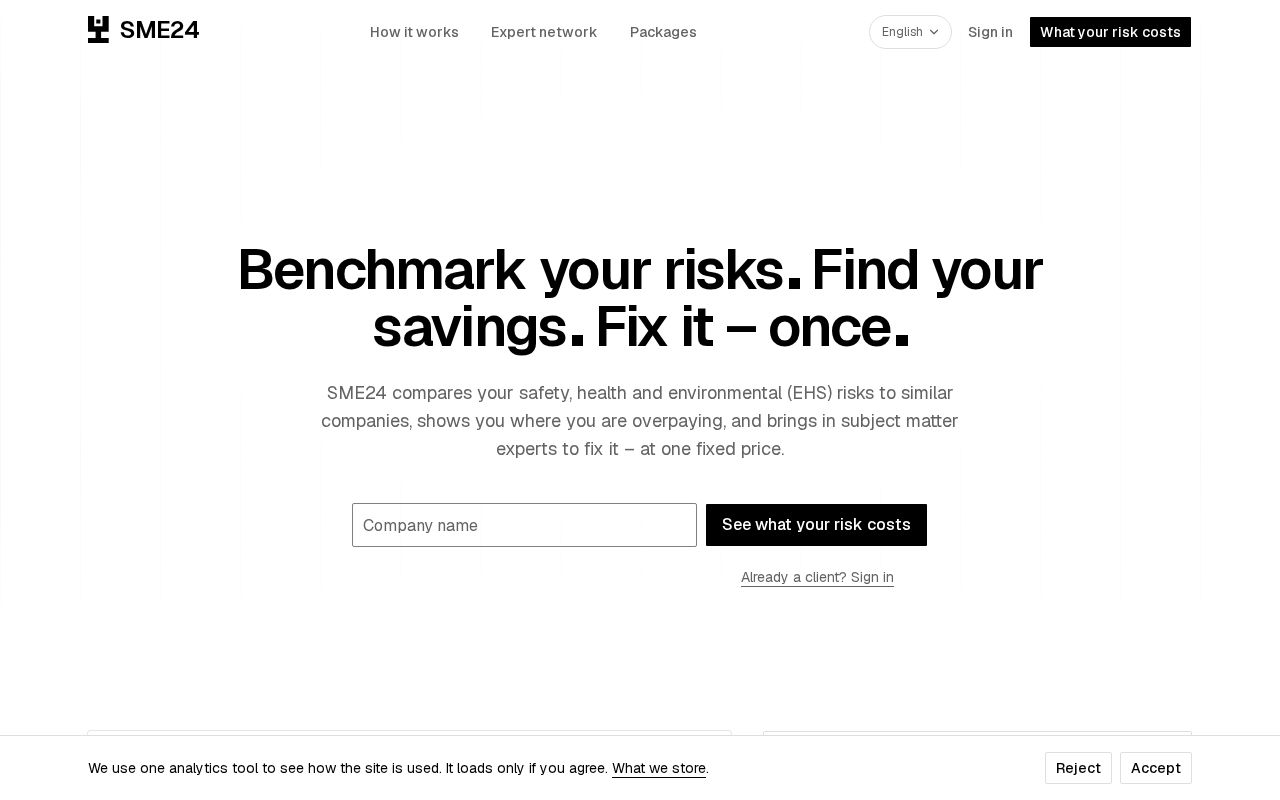 Preview of AI powered EHS consulting marketplace for regulated companies in Switzerland