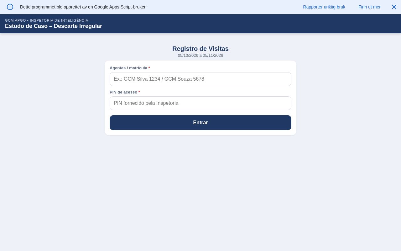 Preview of GCM APGO