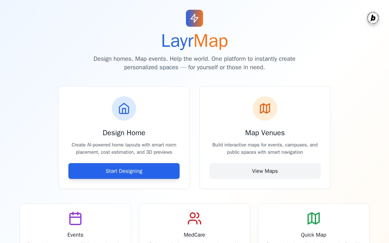Preview of LayrMap – Navigate, Design, Impact