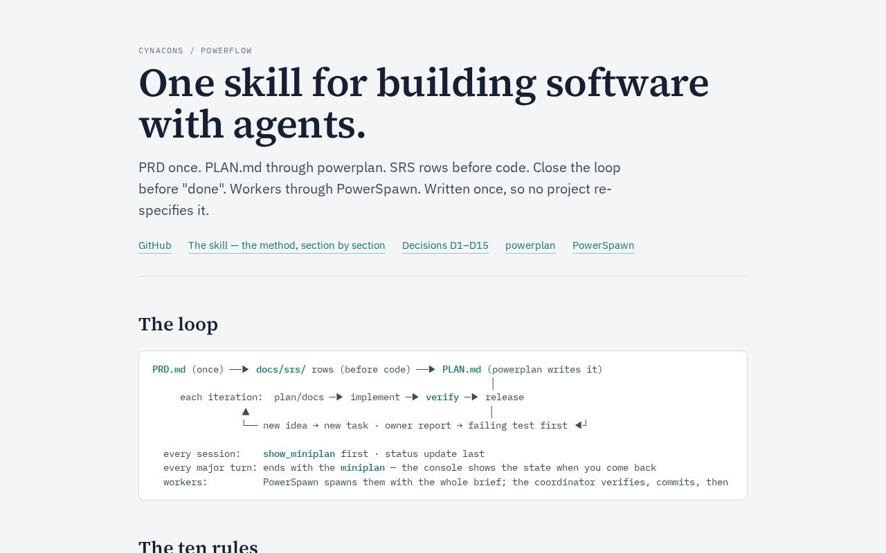 Preview of PowerFlow
