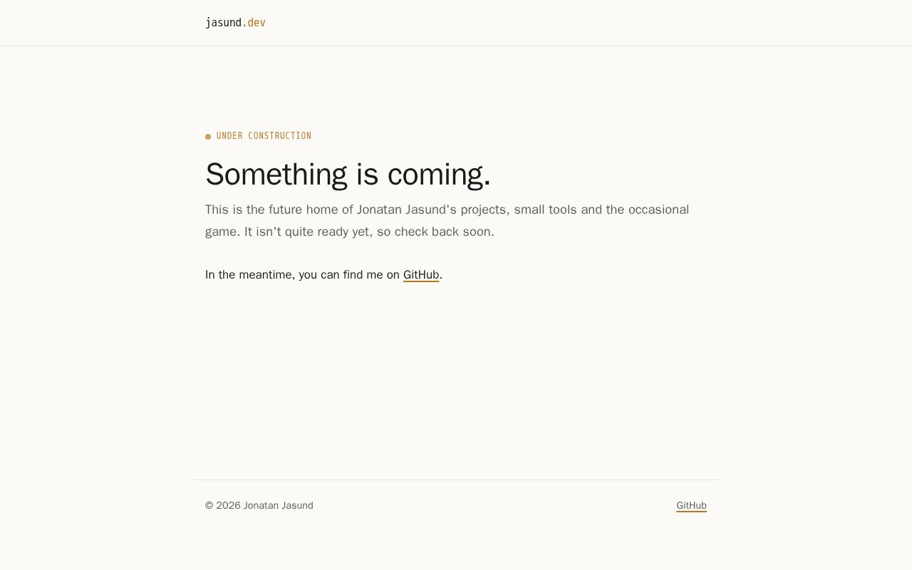 Preview of Homepage