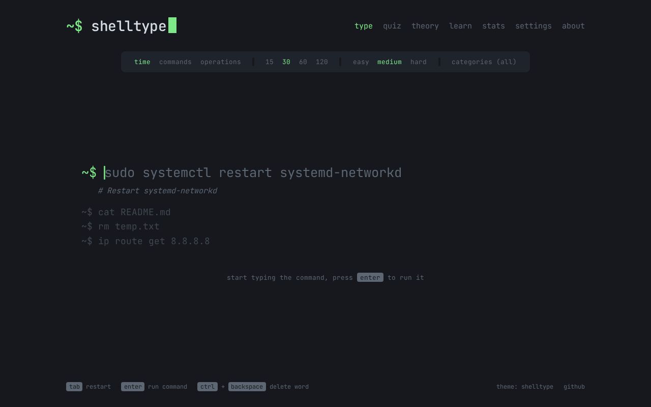 Preview of Shelltype