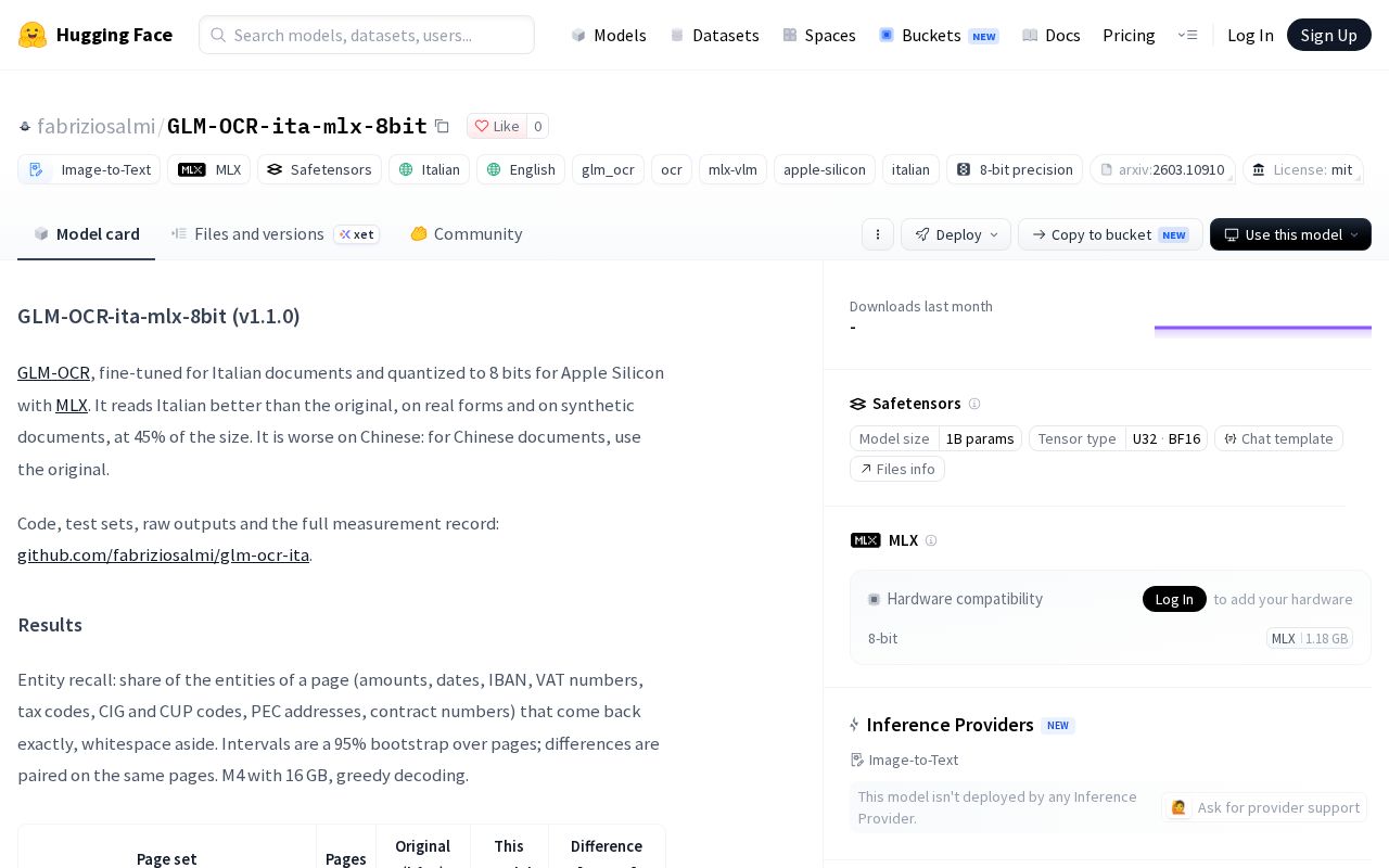 Preview of Glm Ocr Ita