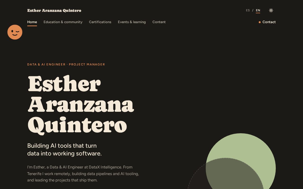 Preview of EstherMQuinteroDataX Github Io