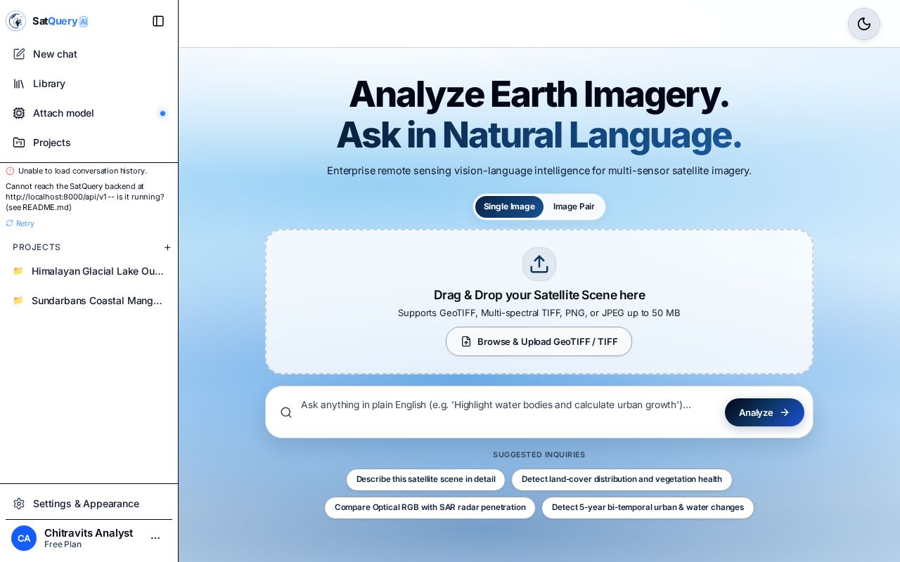 Preview of Chitravits Satquery Prototype
