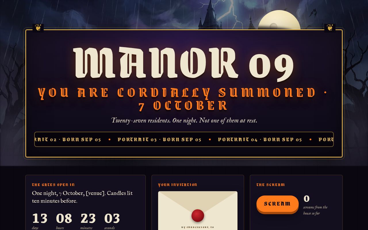 Preview of Manor 09 Haunting
