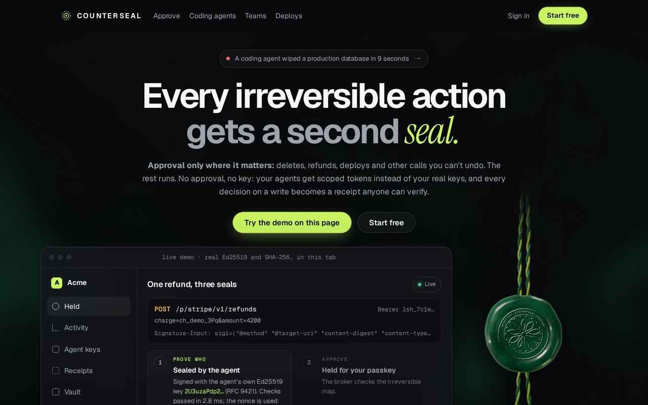 Preview of Counterseal