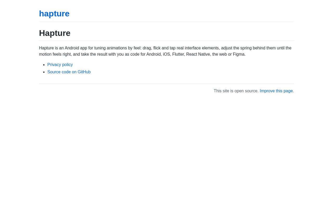 Preview of Hapture