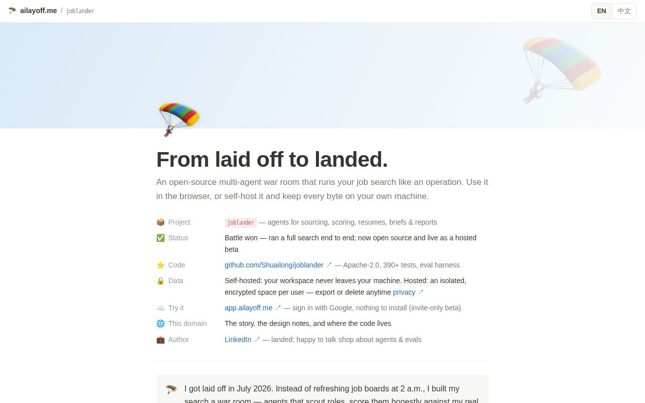 Preview of Joblander