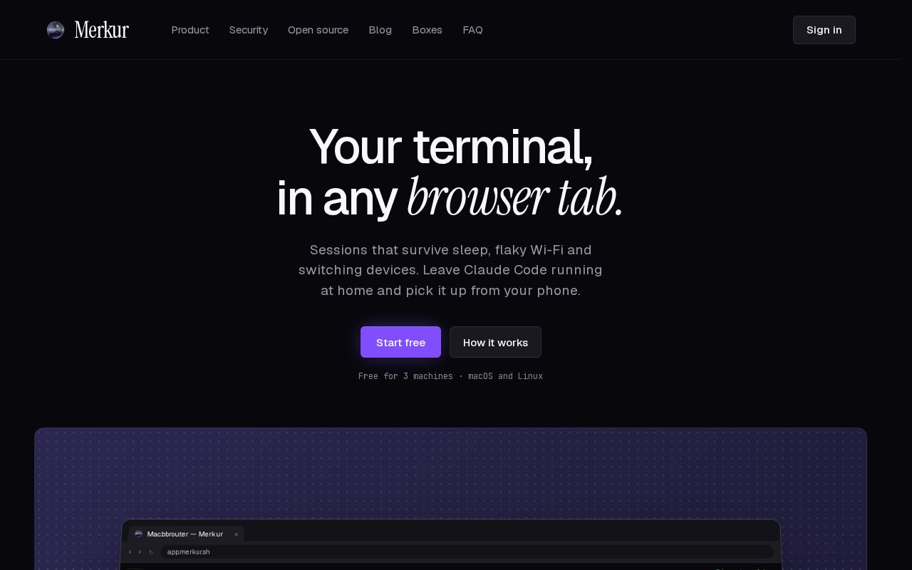 Preview of Merkur