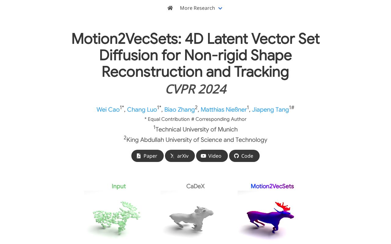 Preview of Page Motion2VecSets