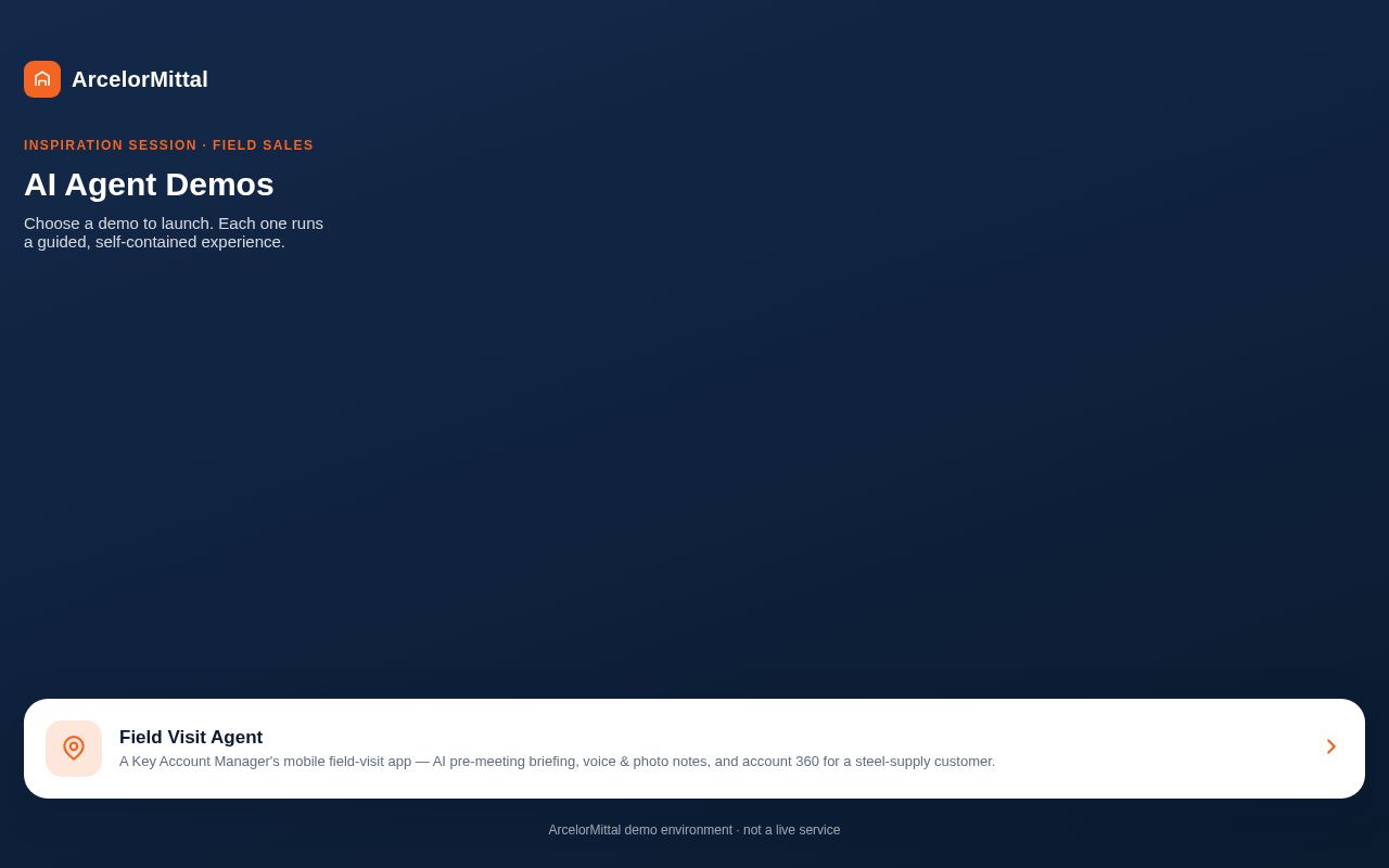 Preview of Arcelormittal Demos