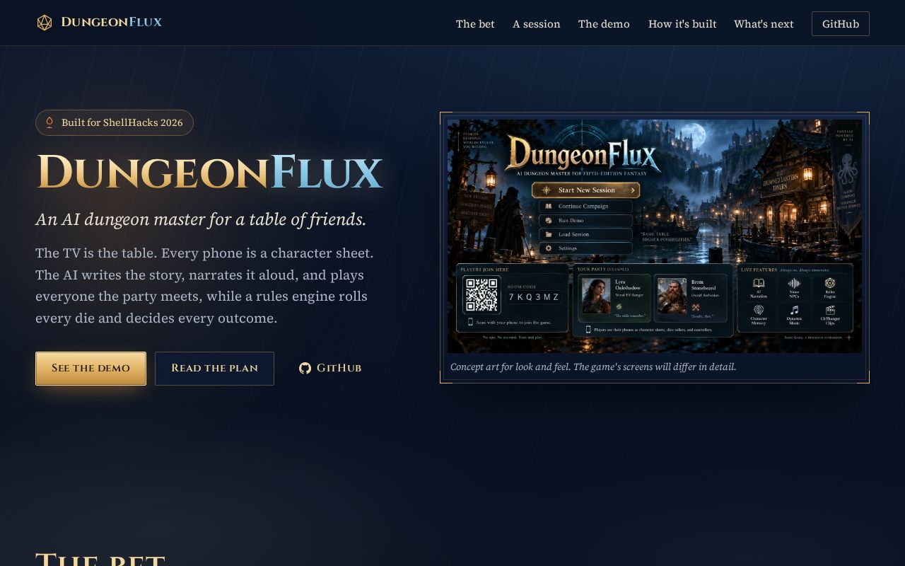 Preview of DungeonFlux