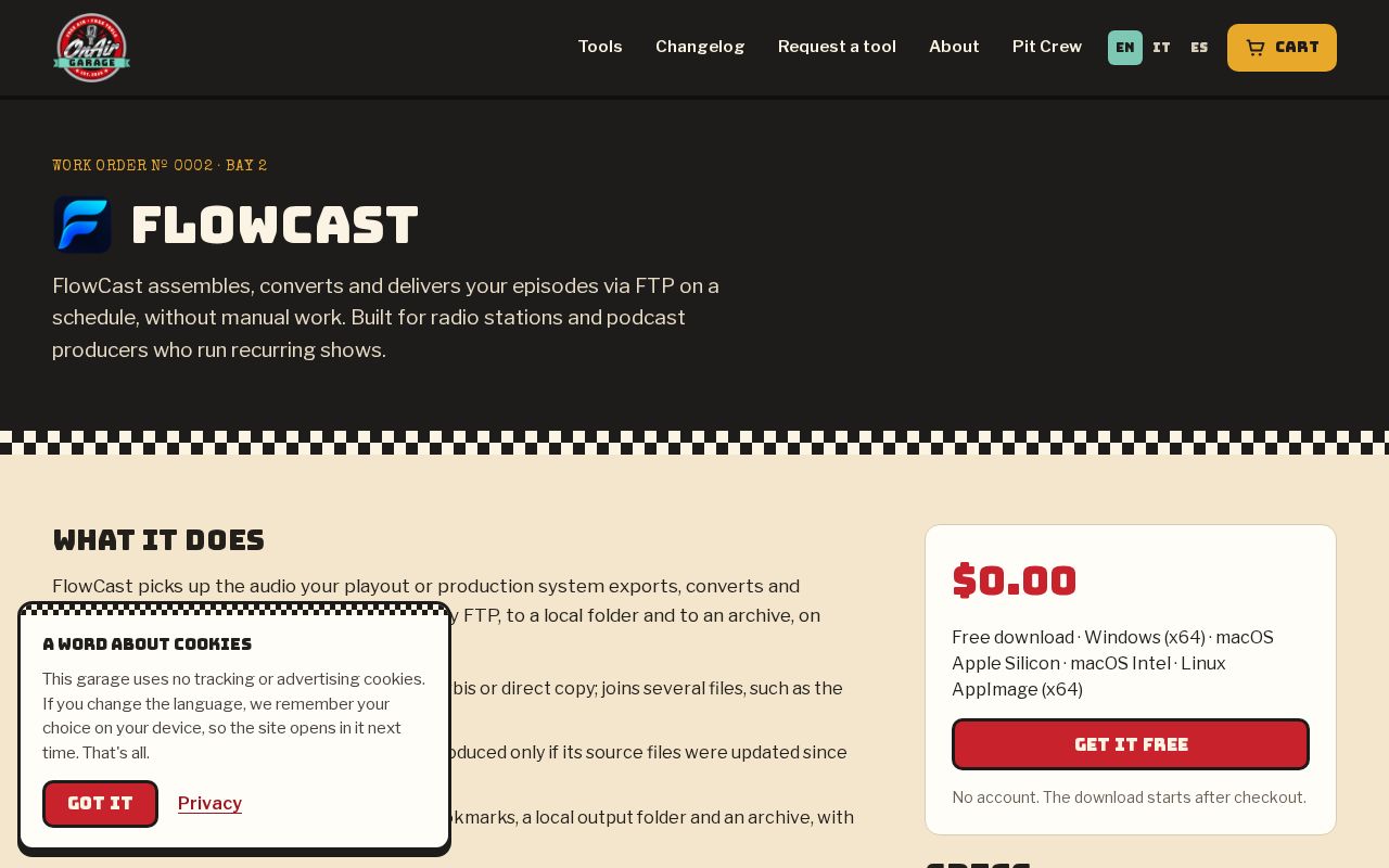Preview of Flowcast