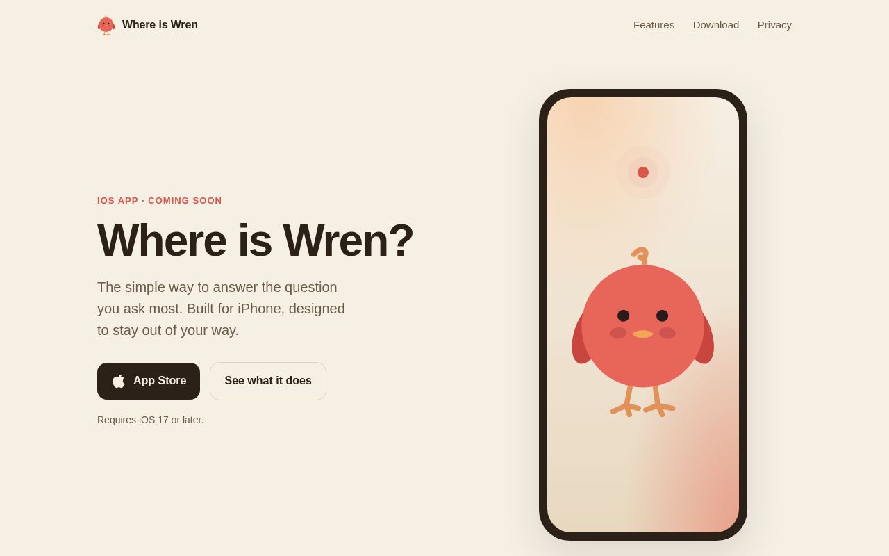 Preview of Where Is Wren Website