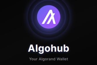 Preview of Algohub Wallet