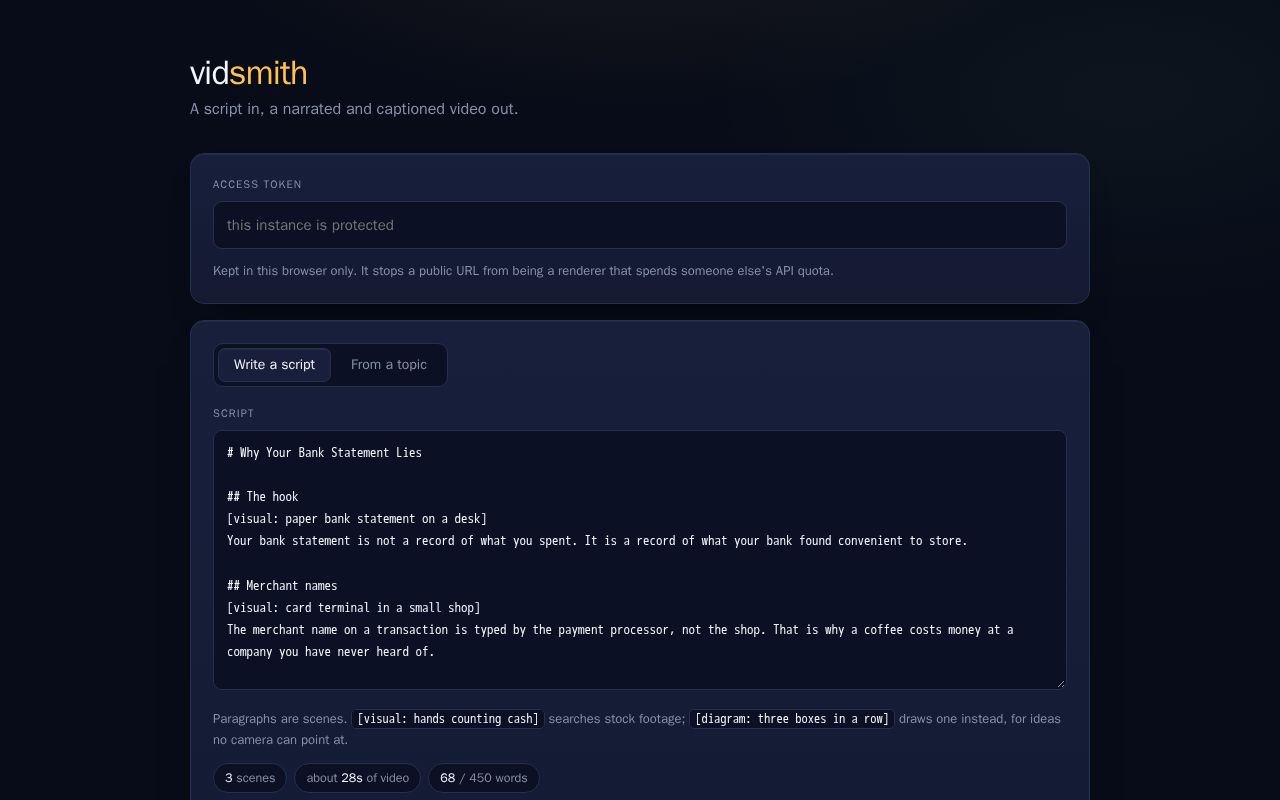 Preview of Vidsmith