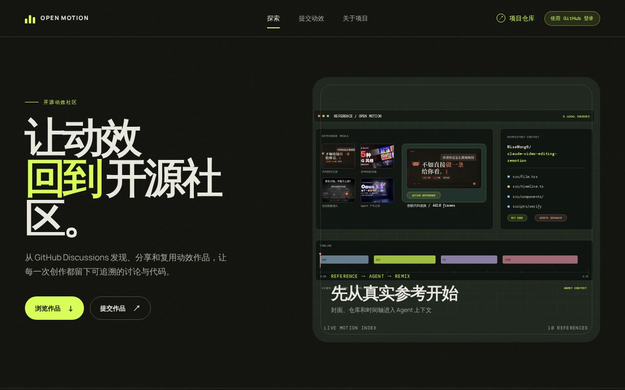 Preview of Open Motion