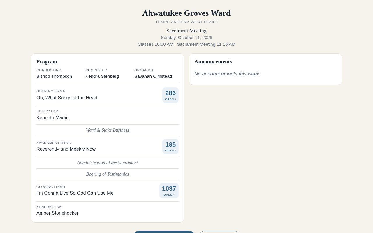 Preview of Ahwatukee Groves Bulletin
