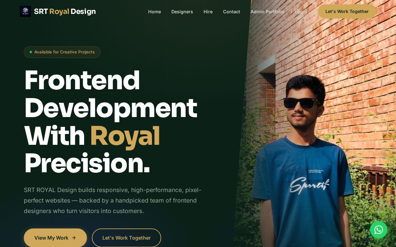 Preview of SRT Royal Site