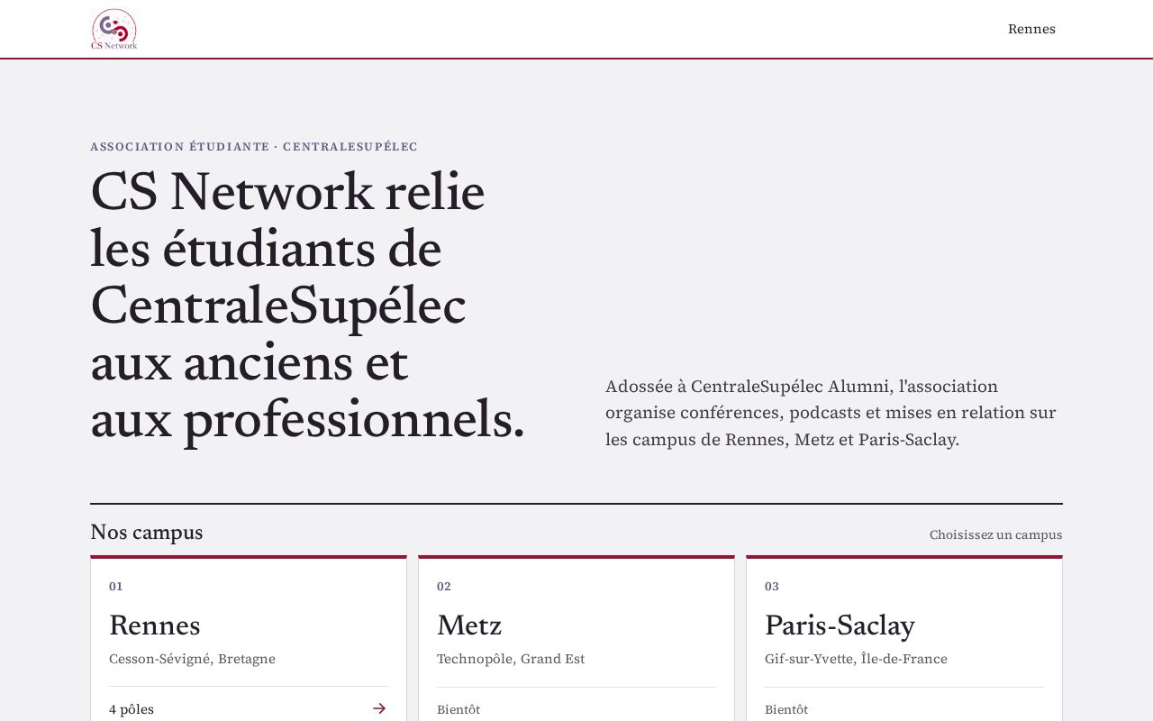 Preview of Cs Network Site