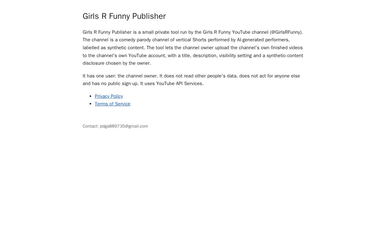 Preview of Girlsrfunny Youtube