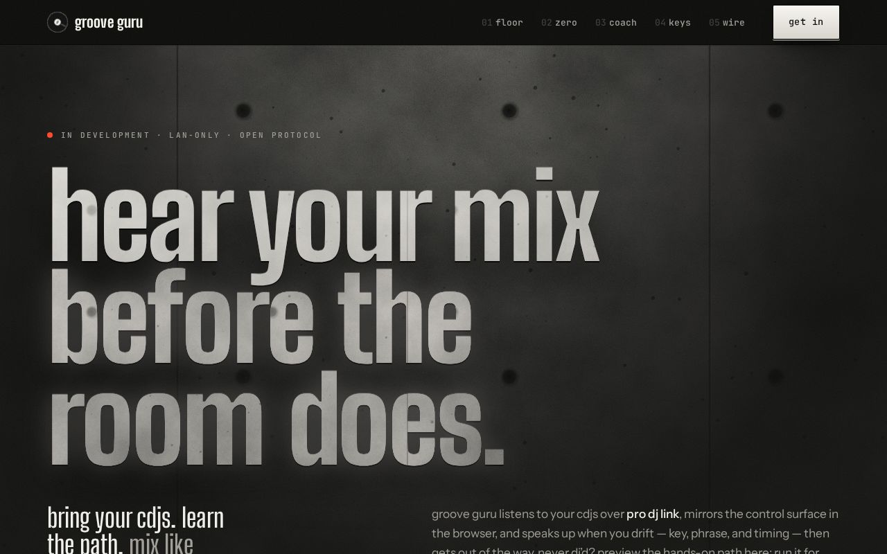 Preview of Website