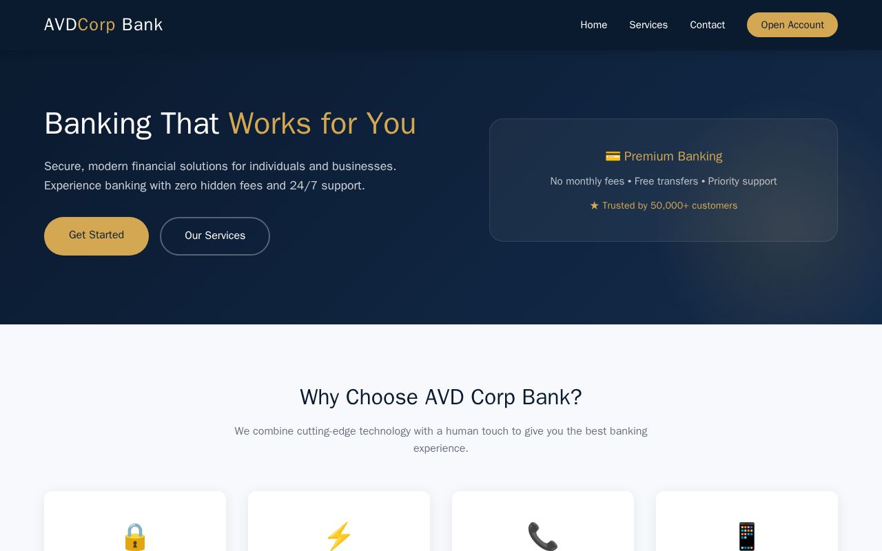 Preview of Avdcorpbnk.click