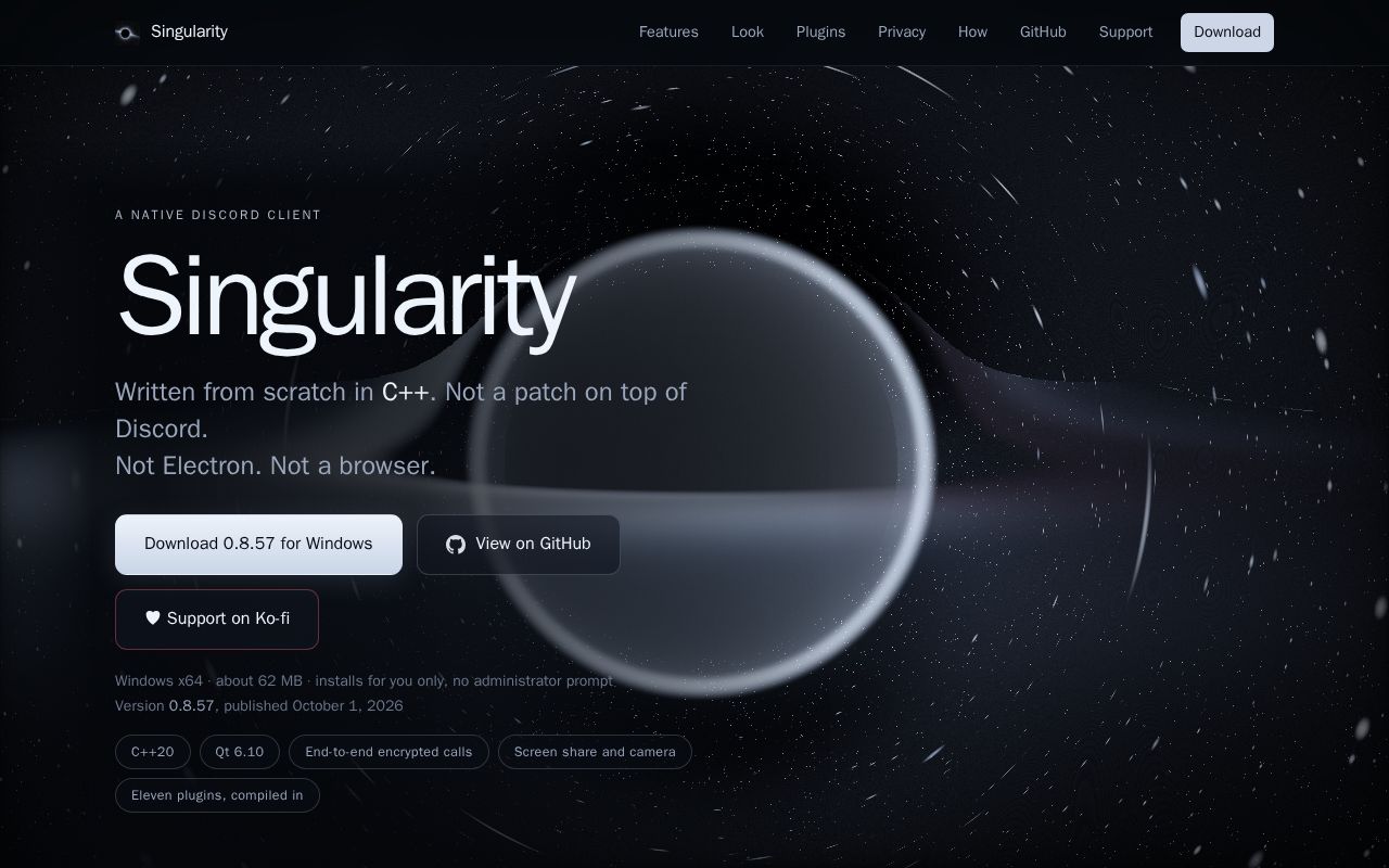 Preview of Singularity