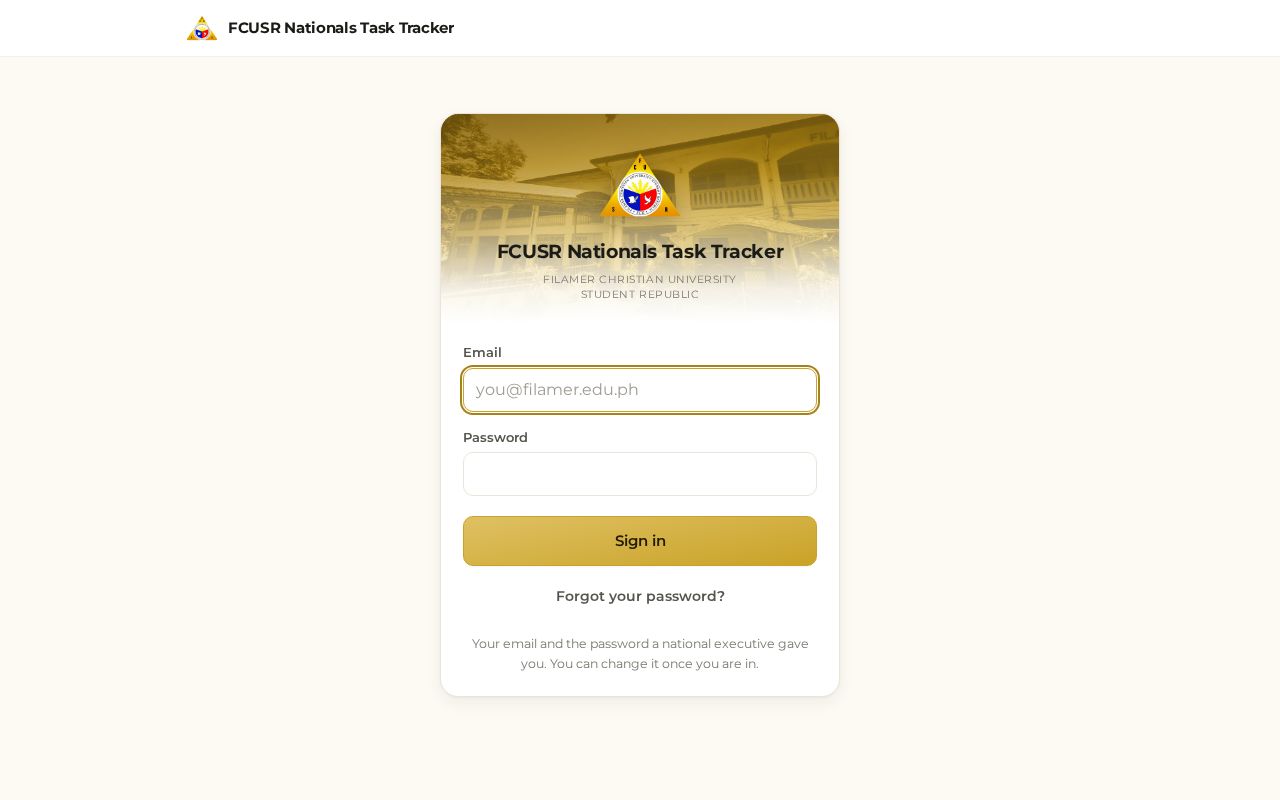 Preview of Fcusr Tracker