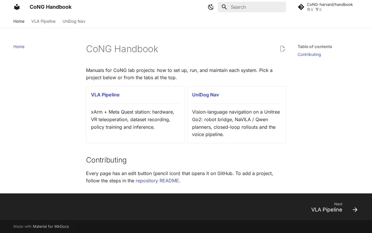 Preview of Handbook
