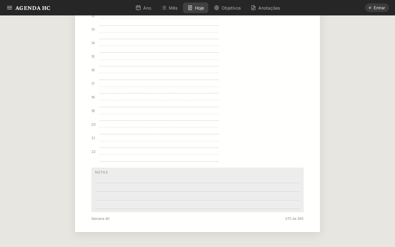 Preview of AGENDA HC