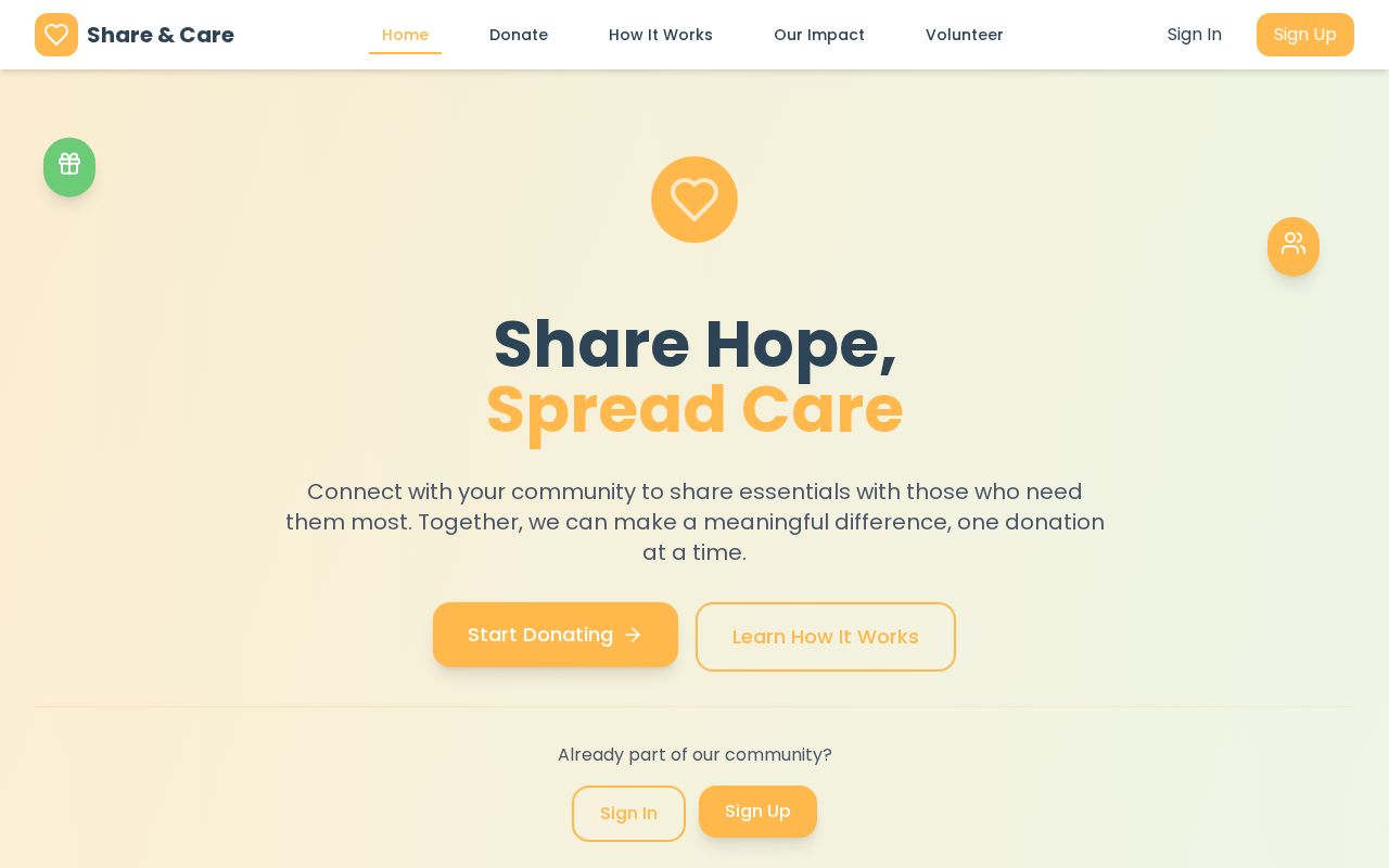 Preview of Share and Care