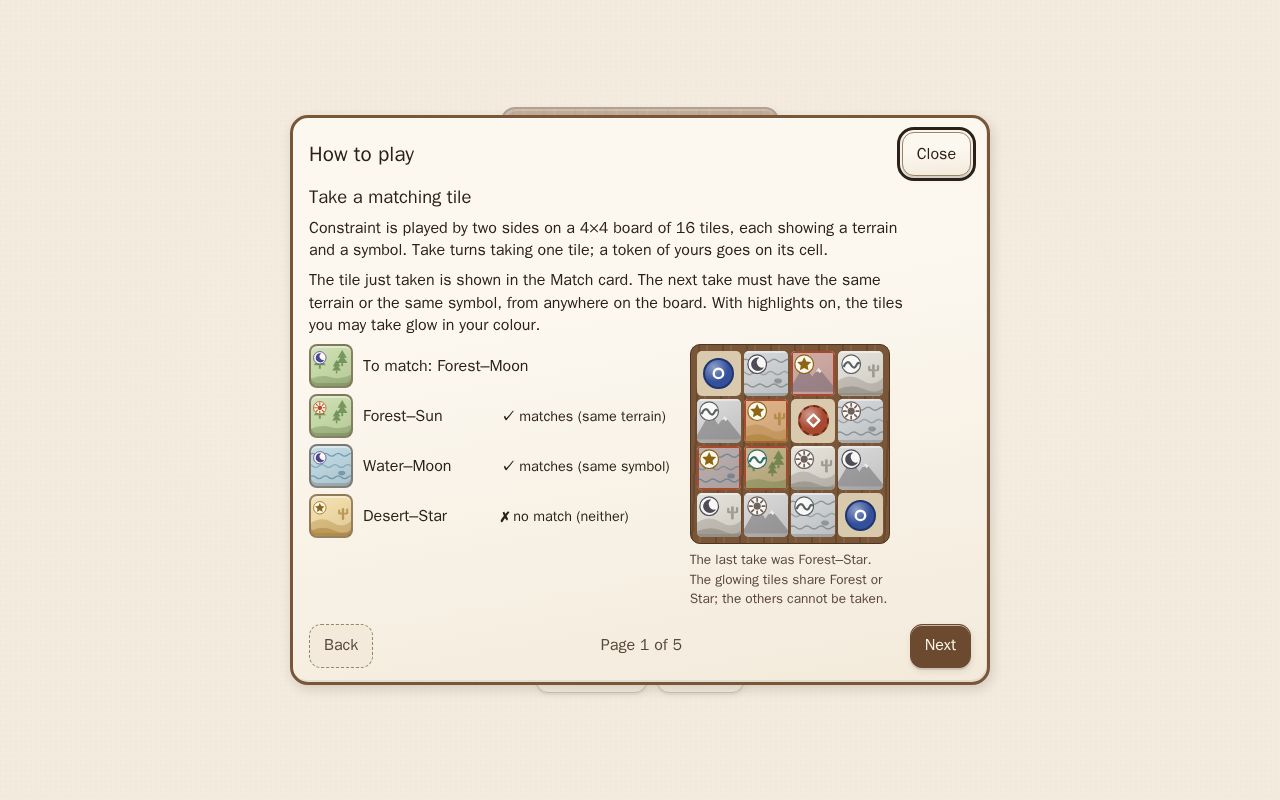 Preview of Constraint