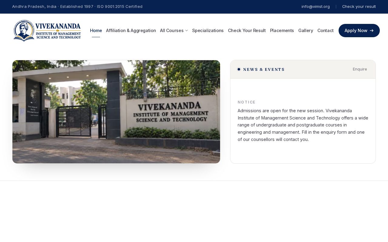 Preview of Vimst Website