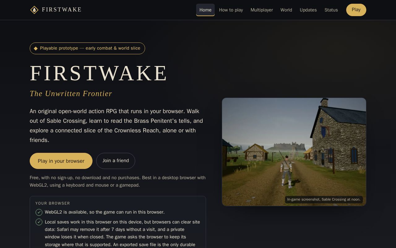 Preview of Firstwake